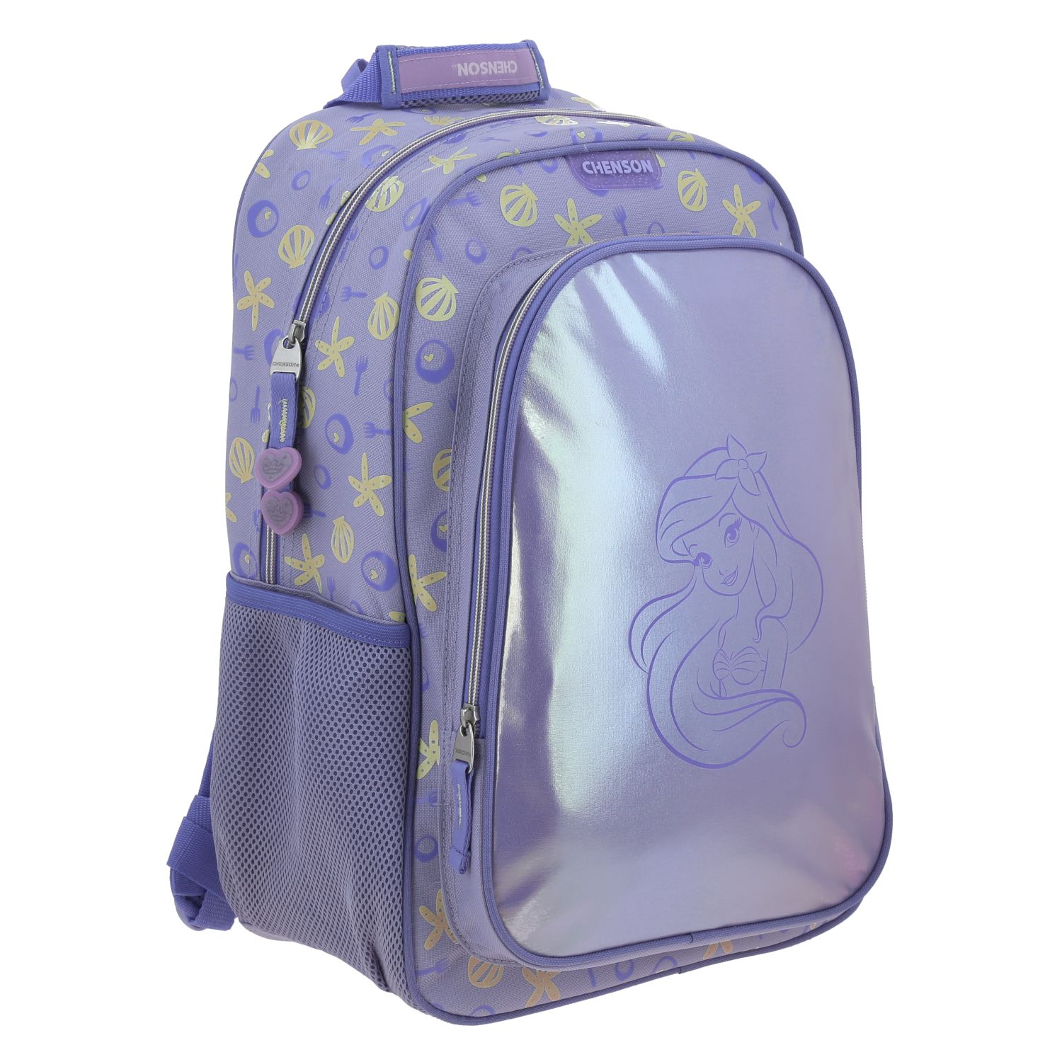 Foto 6 | Mochila Escolar Grande Chenson Disney Princesas Ariel Sirenita Sia Pr70610-v