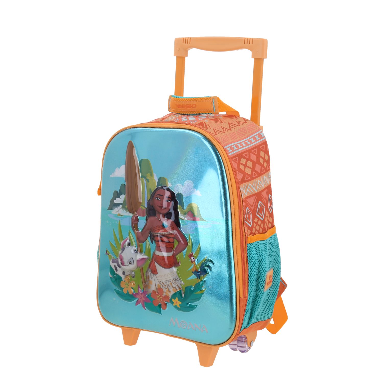 Foto 3 pulgar | Mochila Chica Chenson Ruedas Escolar Llantas Kinder Moana Pr70750-o Mona