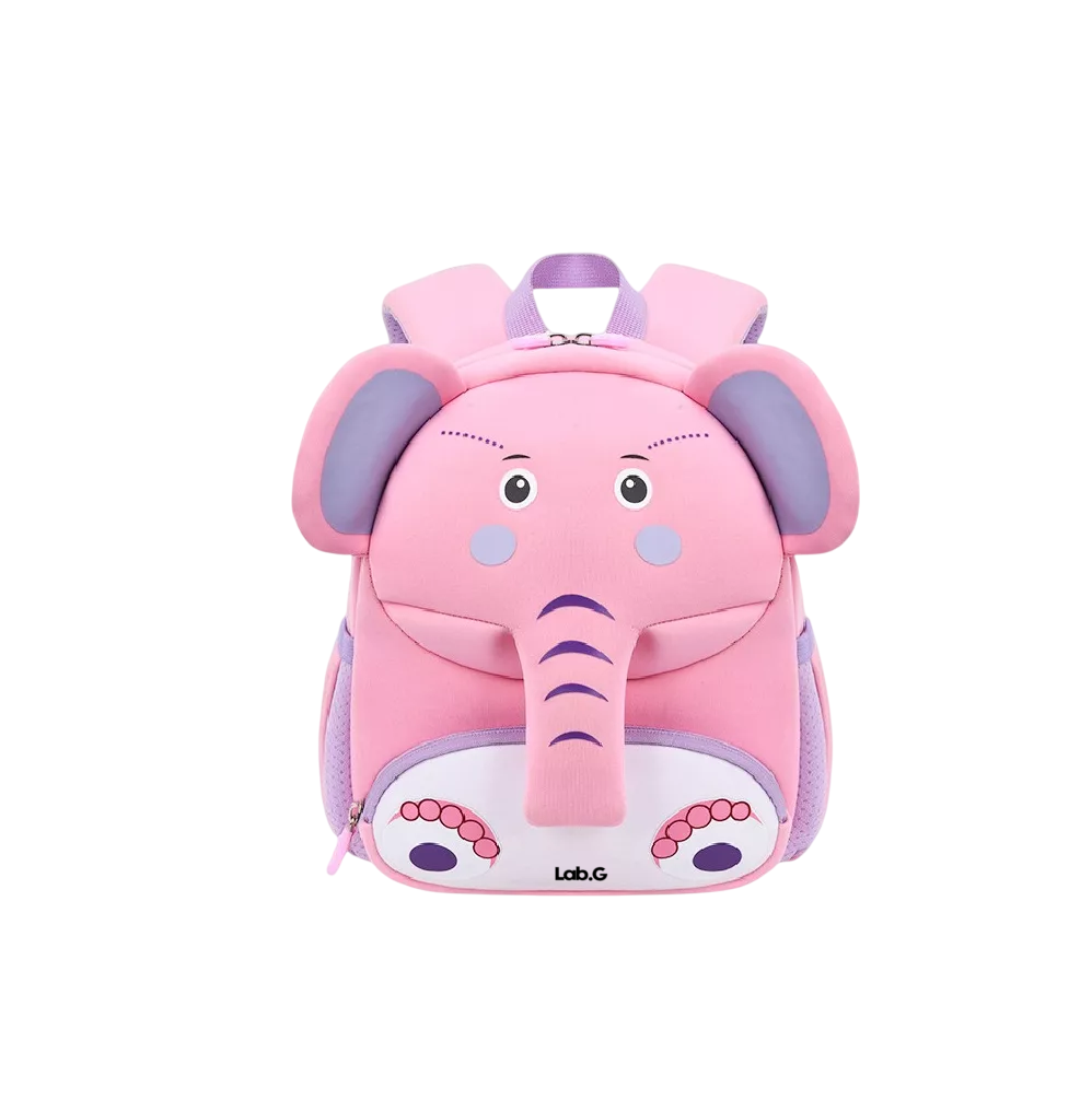 Foto 1 | Mochila Escolar Impermeable Ligero Transpirable Rosa Elefante