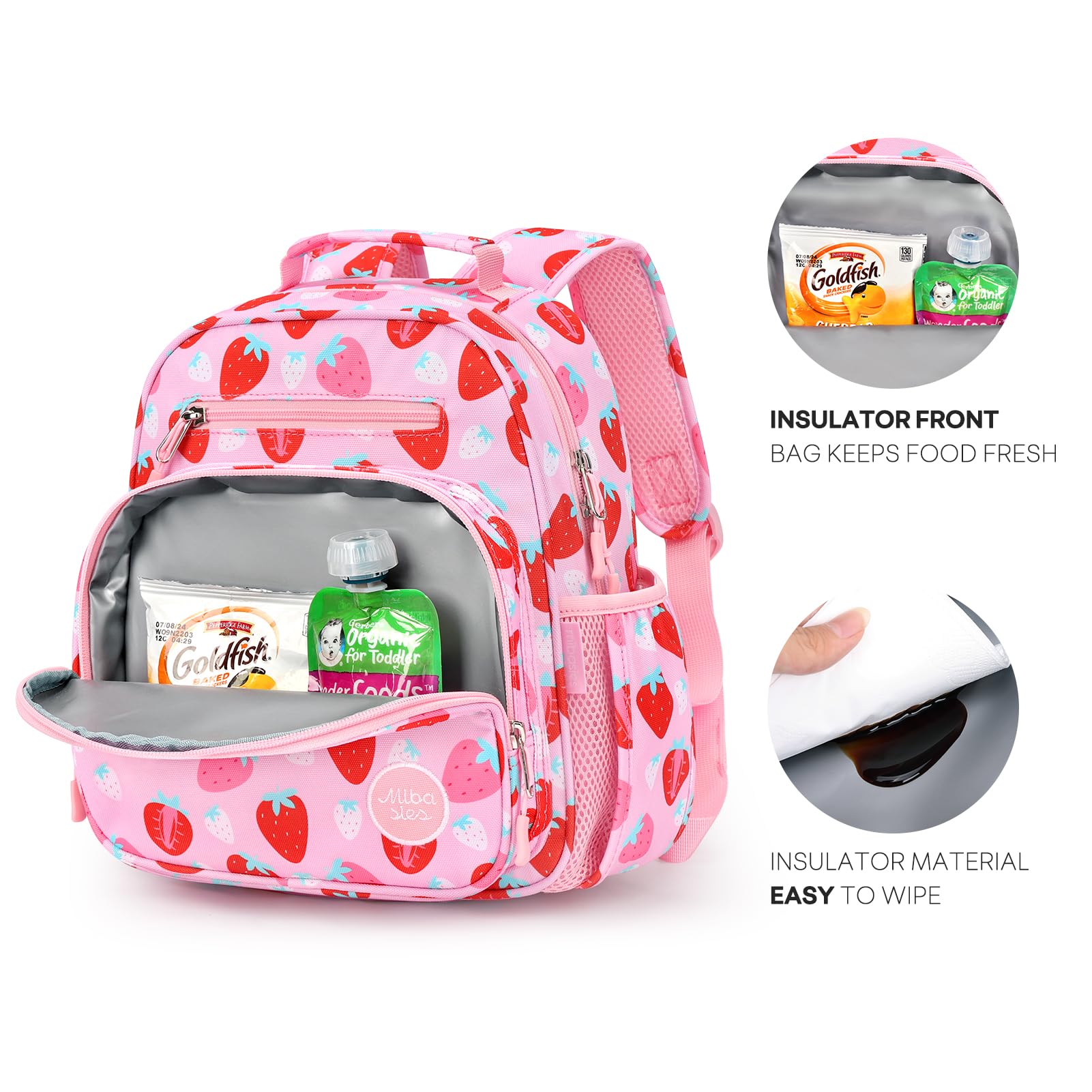 Foto 3 pulgar | Mochila Mibasies Rosa-Venta Internacional