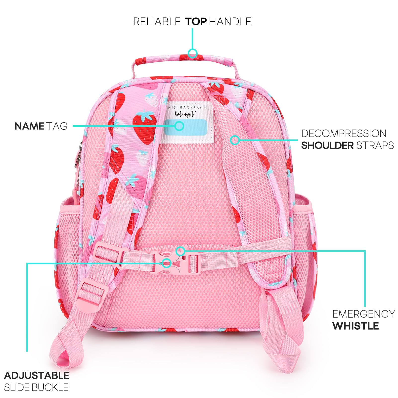 Foto 4 pulgar | Mochila Mibasies Rosa-Venta Internacional