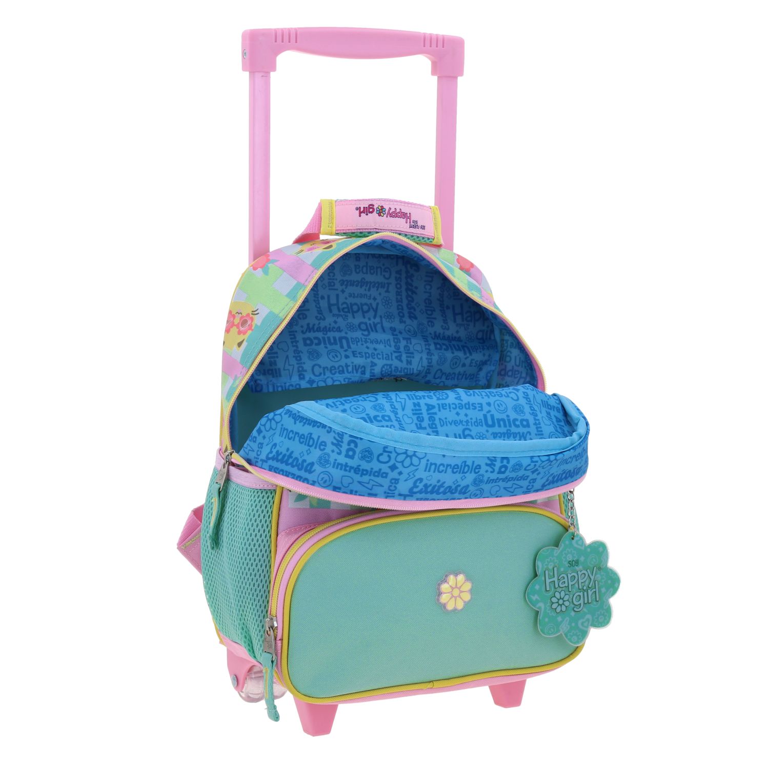 Foto 8 pulgar | Mochila Chica Chenson Con Ruedas Escolar Kinder Wendy