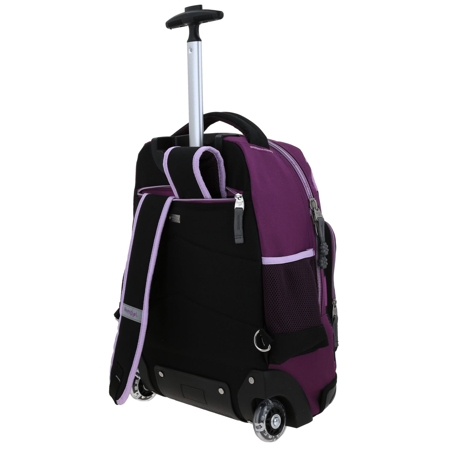 Foto 5 | Mochila Grande De Ruedas Con Luz Led Happy Girl Chester Hg70238-3
