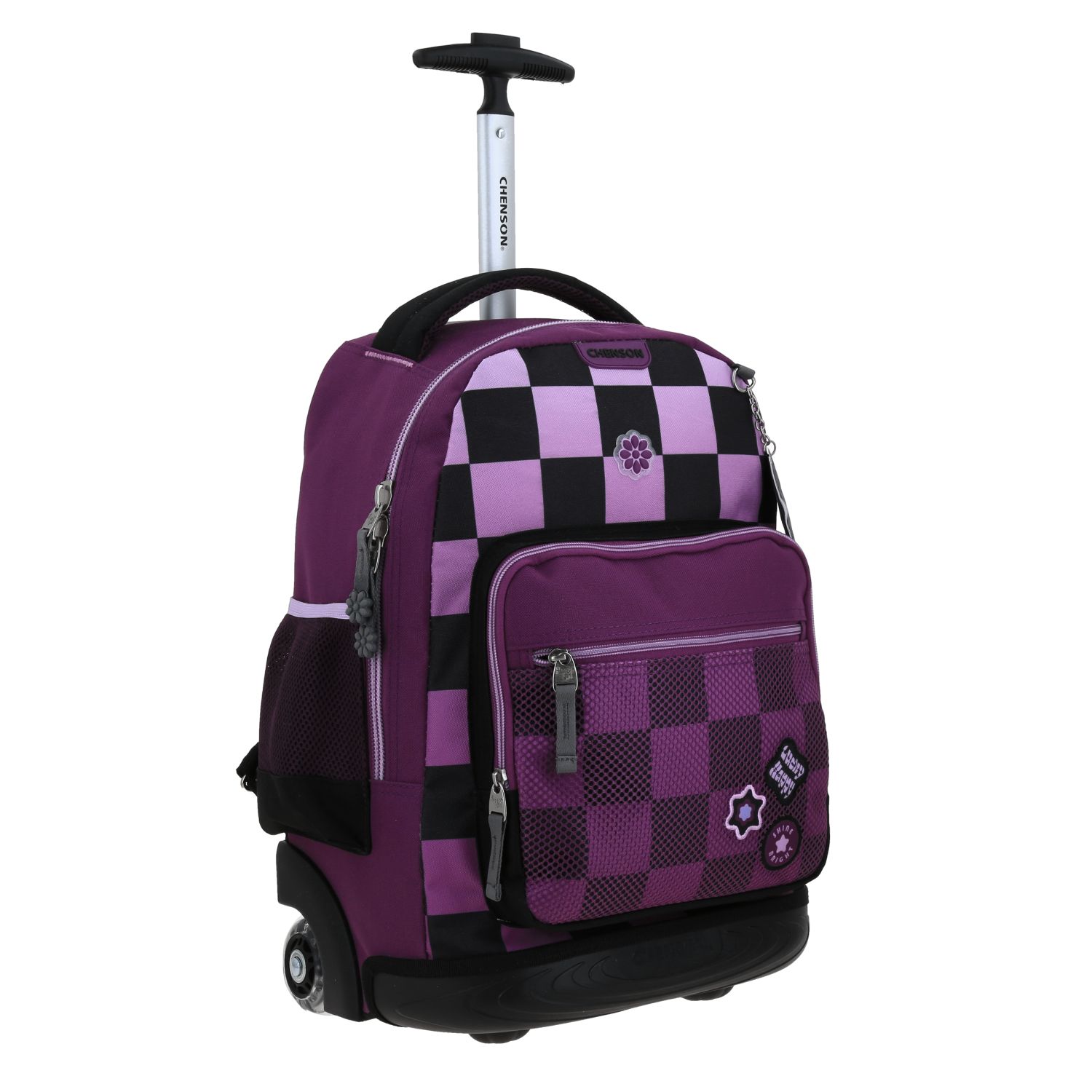 Foto 6 | Mochila Grande De Ruedas Con Luz Led Happy Girl Chester Hg70238-3