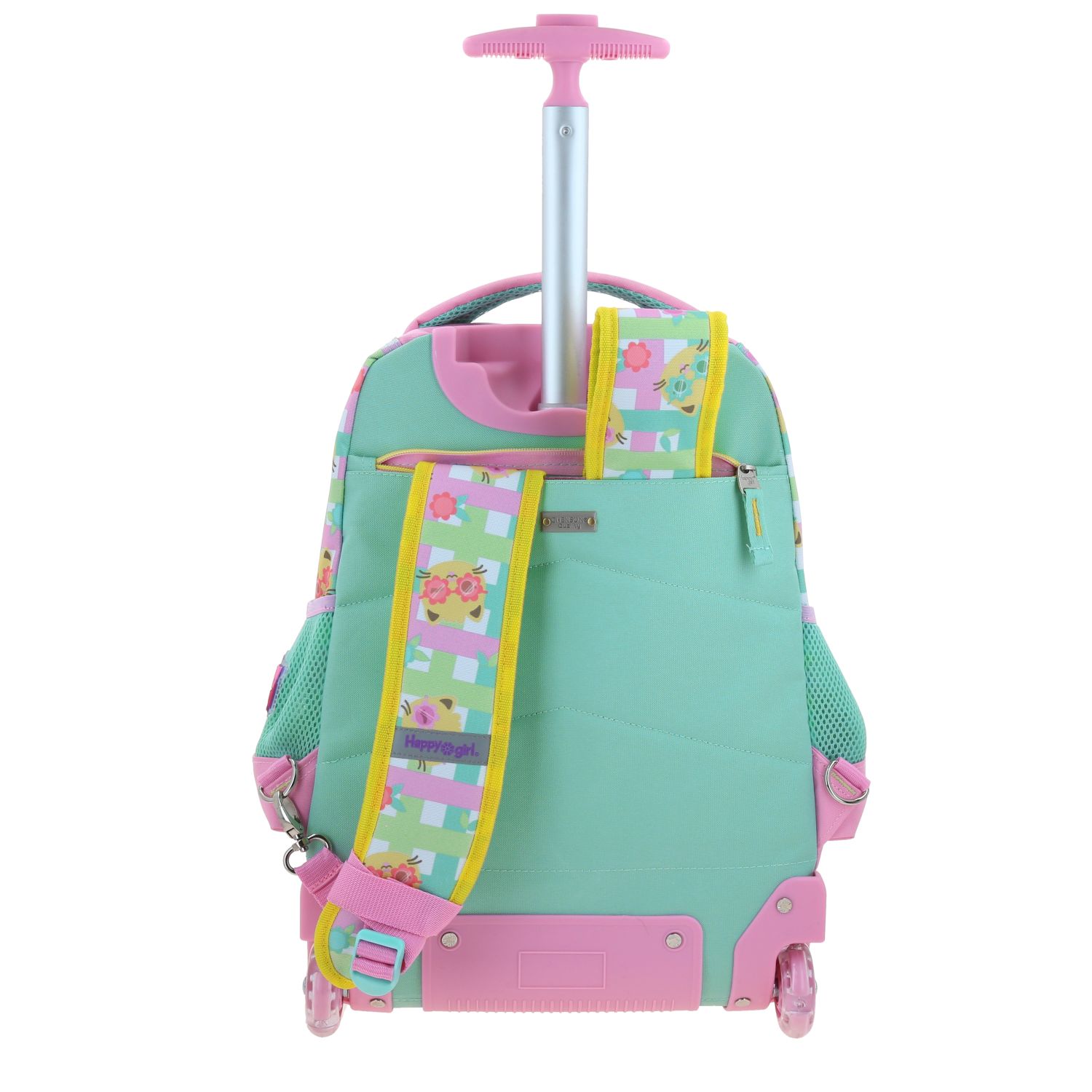 Foto 5 pulgar | Mochila Grande De Ruedas  Con Luz Led Happy Girl Wendy