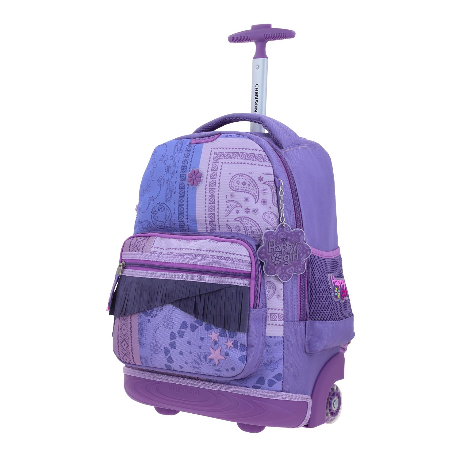 Foto 2 | Mochila Grande De Ruedas Con Luz Led Happy Girl Cowli Hg70256-u