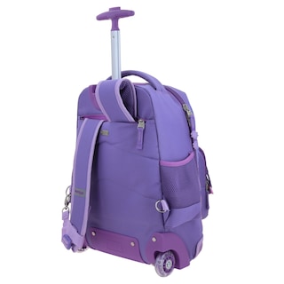 Foto 5 | Mochila Grande De Ruedas Con Luz Led Happy Girl Cowli Hg70256-u