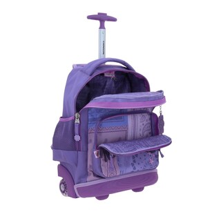 Foto 7 | Mochila Grande De Ruedas Con Luz Led Happy Girl Cowli Hg70256-u