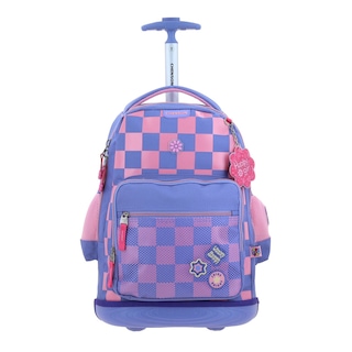 Foto 1 | Mochila Grande De Ruedas Con Luz Led Happy Girl Chester Hg70238-u