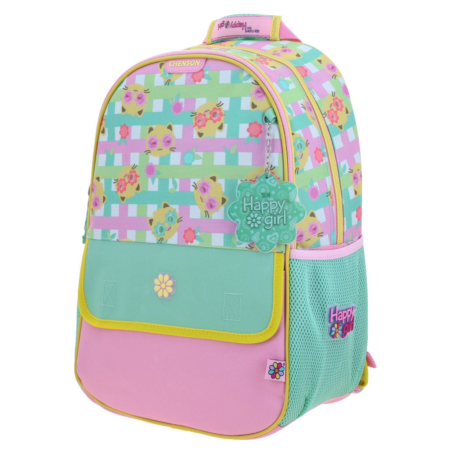Foto 3 pulgar | Mochila Escolar Grande Chenson Happy Girl Wendy Hg70706-p