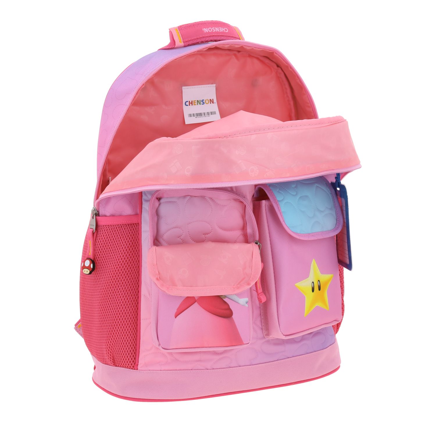 Foto 8 pulgar | Mochila Grande Chenson Mario Bros Peach Kiut