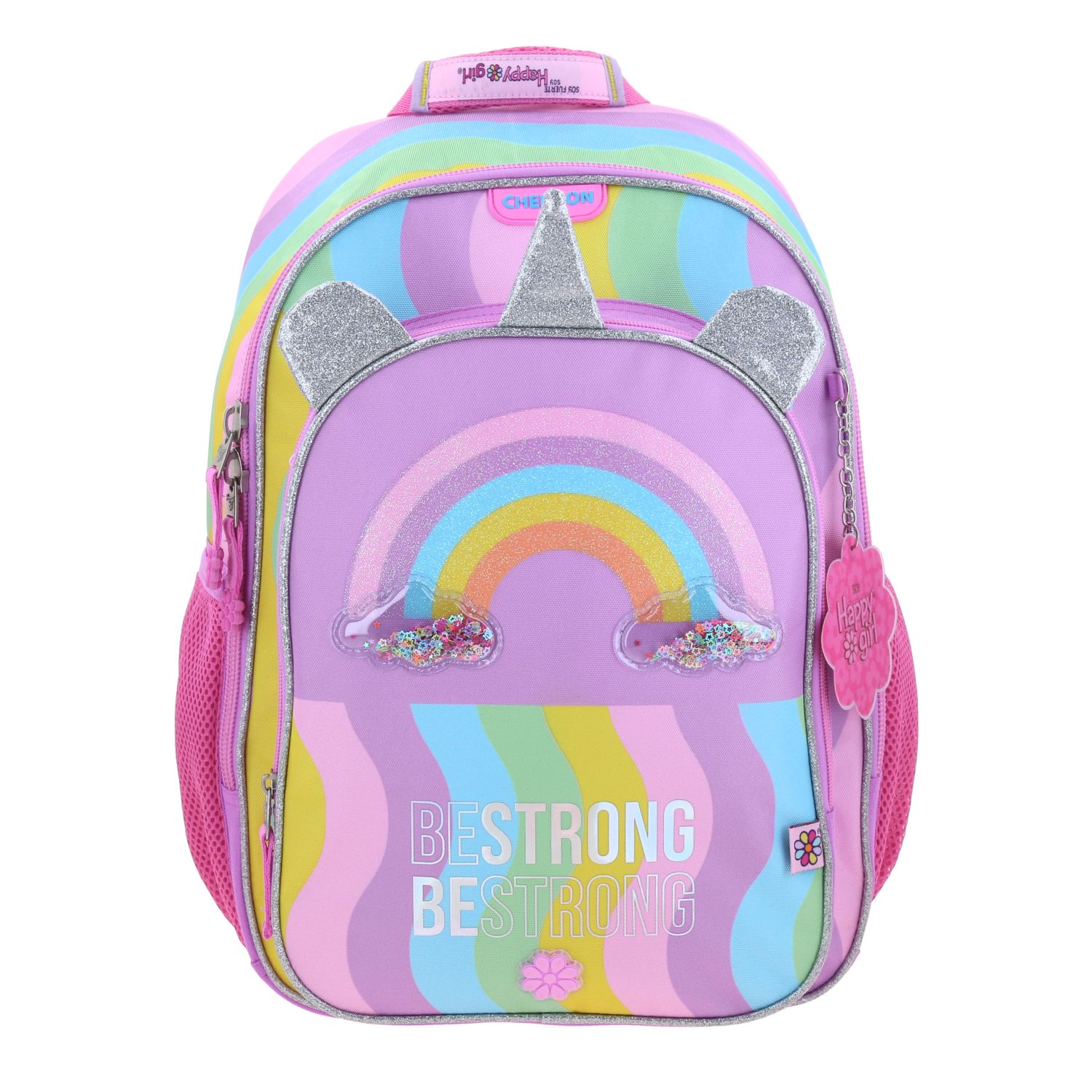 Foto 2 pulgar | Mochila Escolar Grande Chenson Happy Girl Iris Hg70403-c