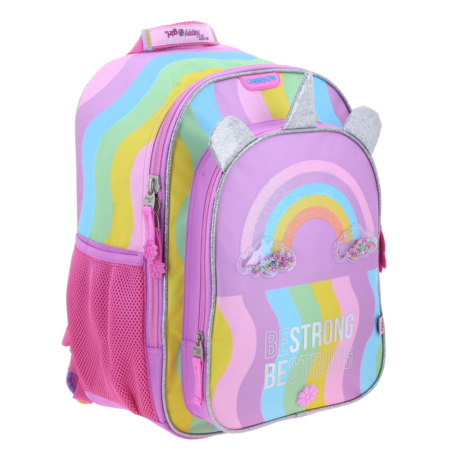 Foto 5 pulgar | Mochila Escolar Grande Chenson Happy Girl Iris Hg70403-c