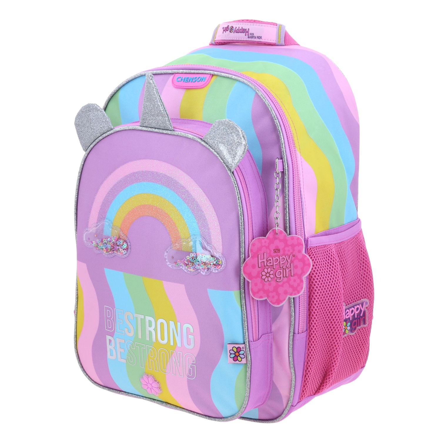 Foto 7 pulgar | Mochila Escolar Grande Chenson Happy Girl Iris Hg70403-c