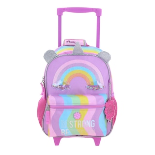 Foto 1 | Mochila Chica Chenson Con Ruedas Escolar Kinder Happy Girl Iris Hg70406-c