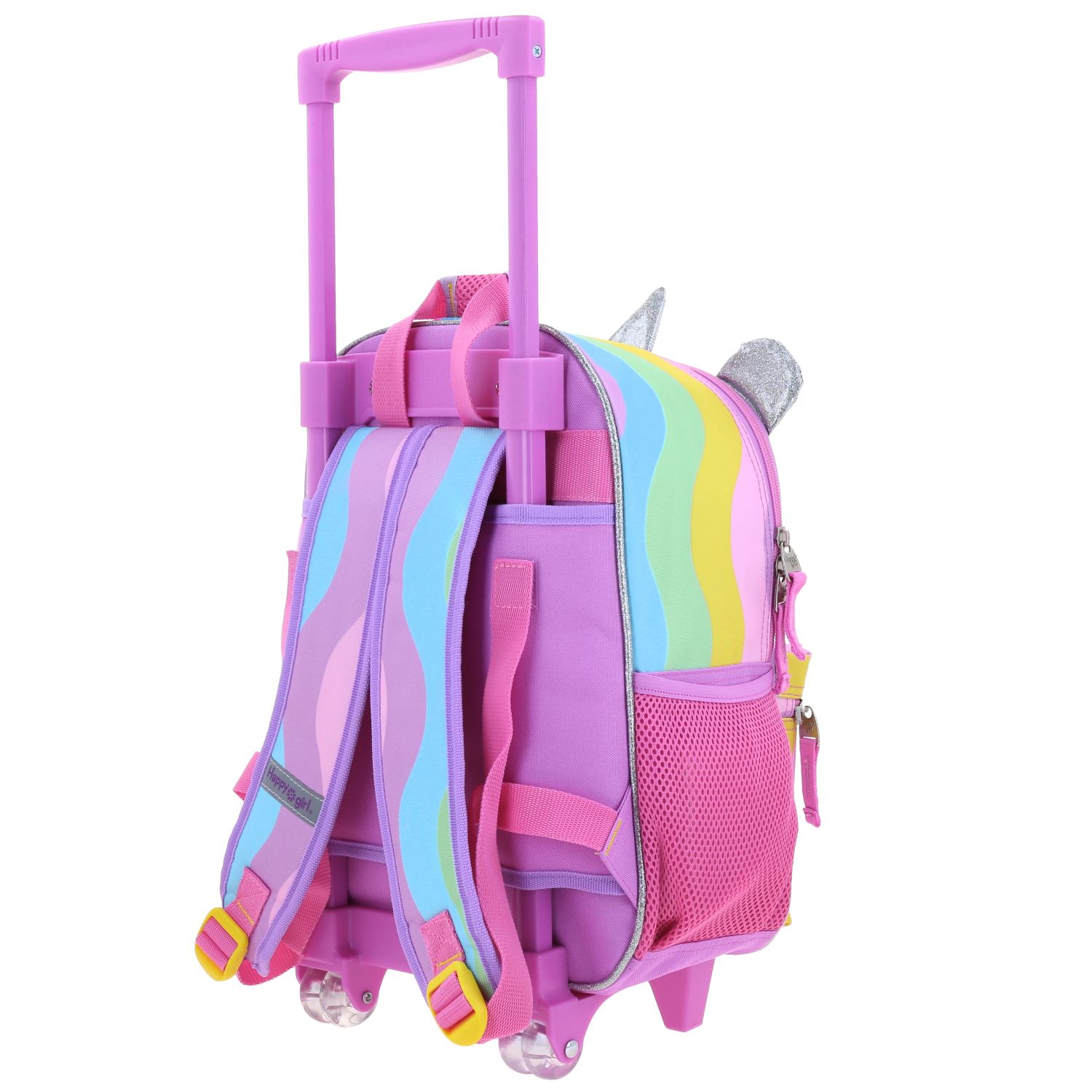 Foto 6 pulgar | Mochila Chica Chenson Con Ruedas Escolar Kinder Happy Girl Iris Hg70406-c