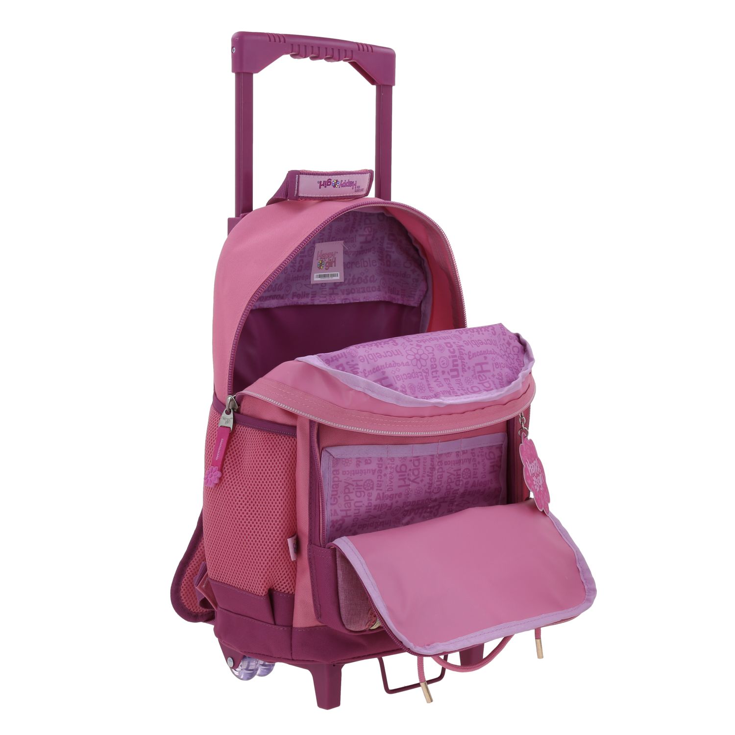 Foto 7 | Mochila Grande Con Ruedas Fabrica Chenson Hg Happy Girl Tarlait Hg70656-p