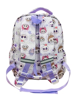 Foto 2 | Mochila Escolar Color Lila De Labubu Práctica Y Espaciosa