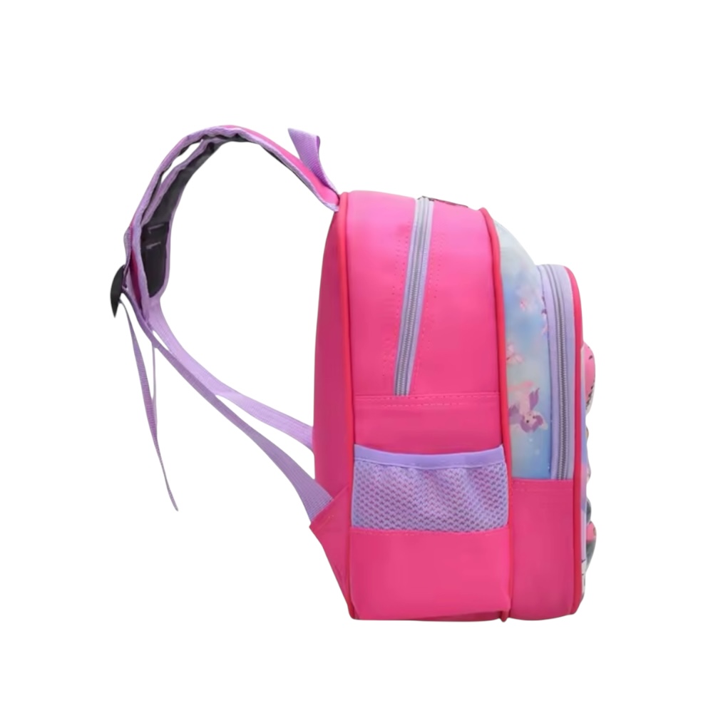 Foto 3 | Mochila Escolar Infantil Color Rosa De Labubu