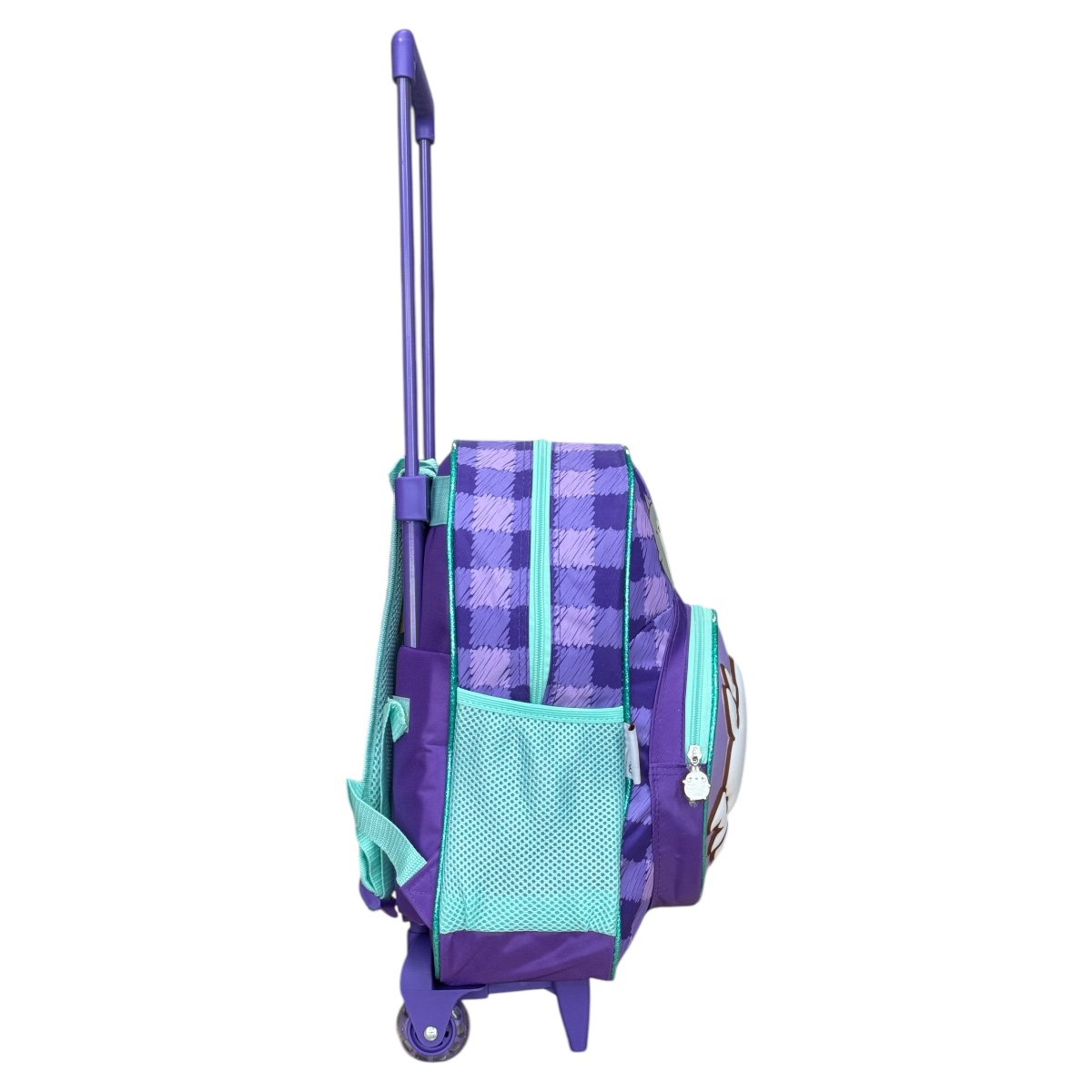 Foto 7 | Mochila Rodante Escolar Primaria Para Niña Personaje Molang Color Morado