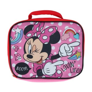 Foto 5 | Mochila Grande De Disney Para Niñas, Rosa, Con Bolsa De Almuerzo Para Niños De Más De 3 Años - Venta Internacional.