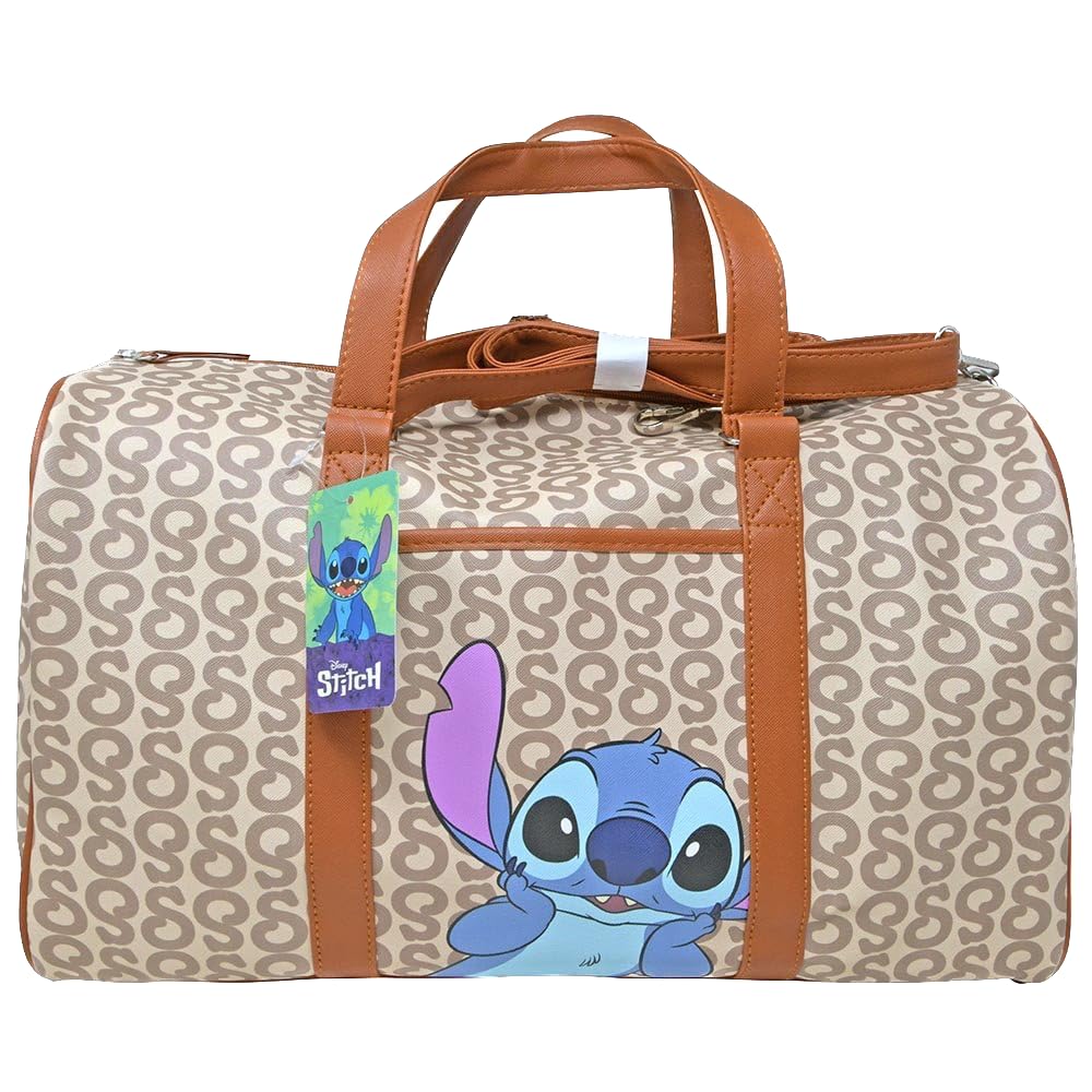 Bolsa De Viaje Disney Girls Beige Con Bandolera De 16 X 12,5 X 8 Cm - Venta Internacional.
