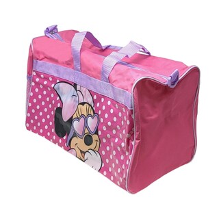Foto 2 | Bolsa De Viaje Para Niñas Disney, Rosa, Tamaño Mediano, Diseño De Minnie Mouse - Venta Internacional.