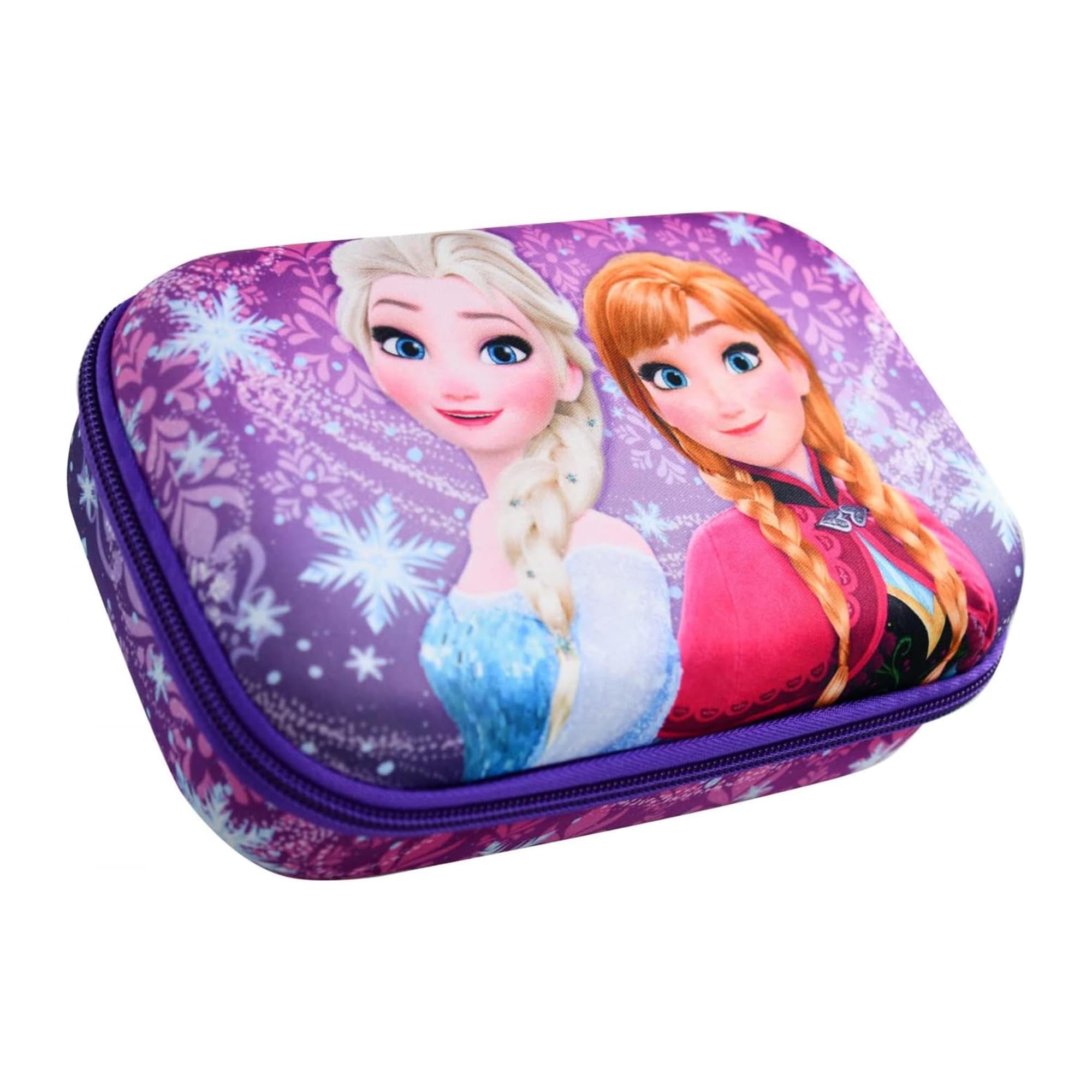 Estuche Para Lápices Disney Frozen Moldeado Con Forma De Reina Elsa Princesa Anna - Venta Internacional.