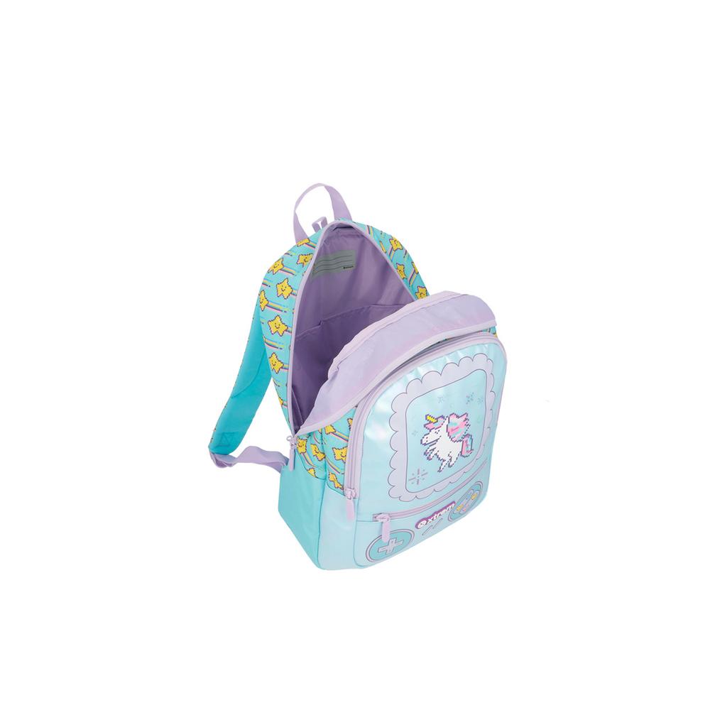 Foto 5 pulgar | Mochila Xtrem Logan 5xt Aqua Unicorn Azul