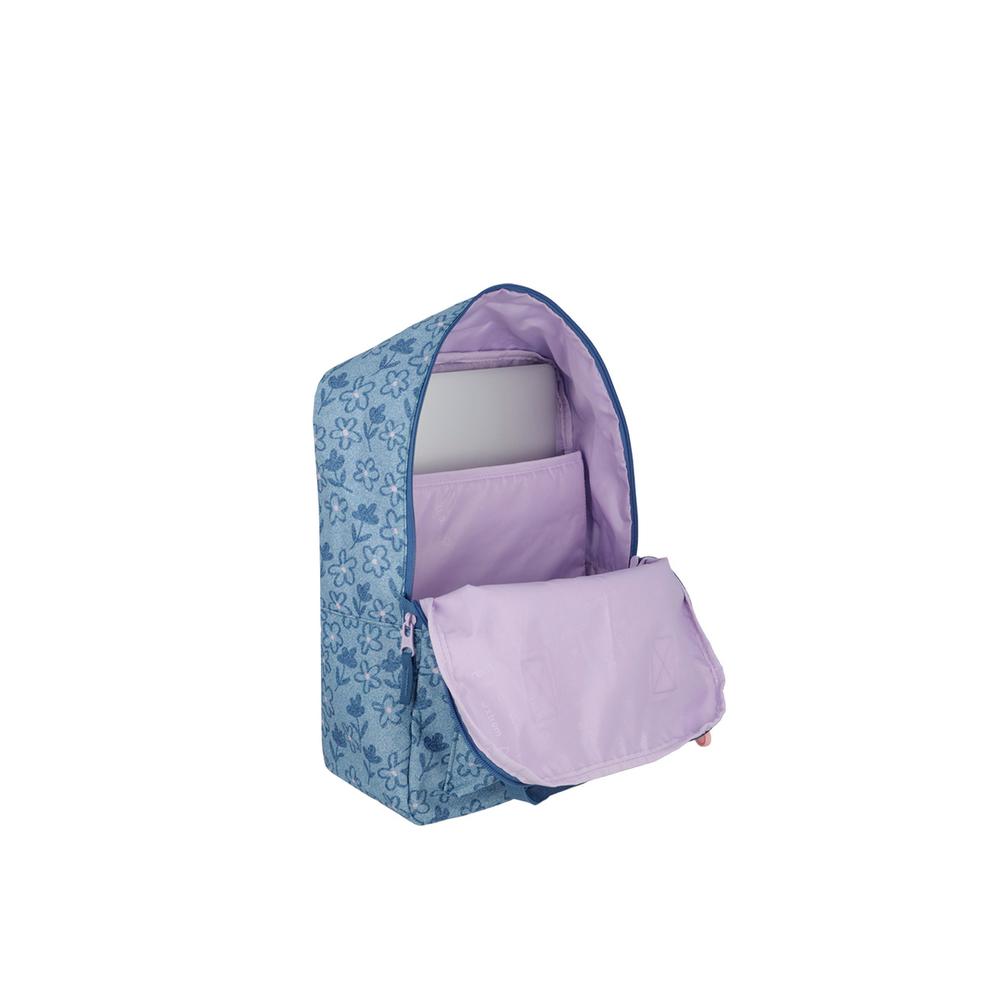Foto 5 pulgar | Mochila Xtrem Leia 5xt Flowers Azul