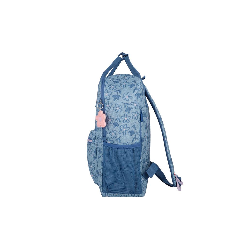 Foto 6 pulgar | Mochila Xtrem Leia 5xt Flowers Azul