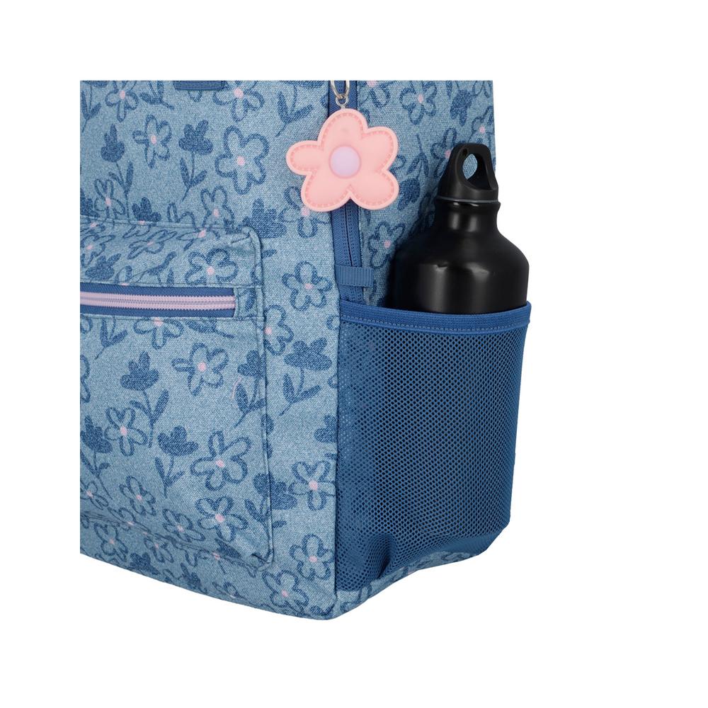 Foto 8 pulgar | Mochila Xtrem Leia 5xt Flowers Azul