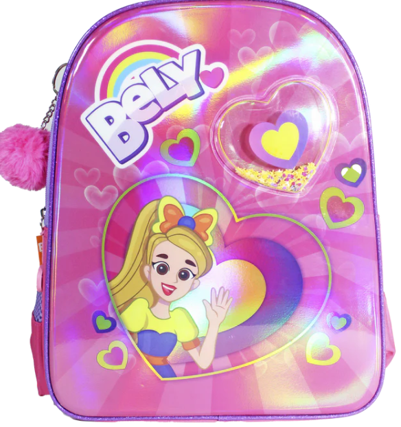 Foto 1 | Mochila Escolar Bely Y Beto Bely Corazón Kinder  2024 100% Original