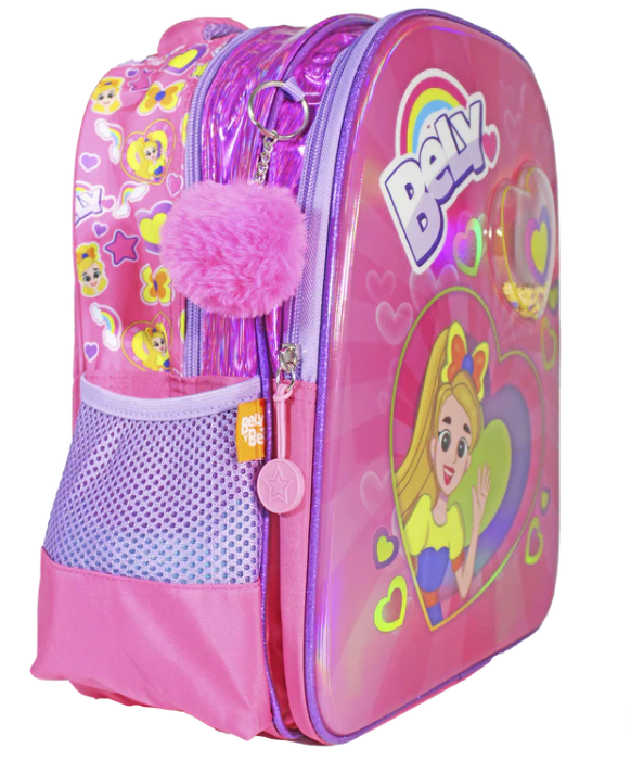 Foto 5 pulgar | Mochila Escolar Bely Y Beto Bely Corazón Kinder  2024 100% Original