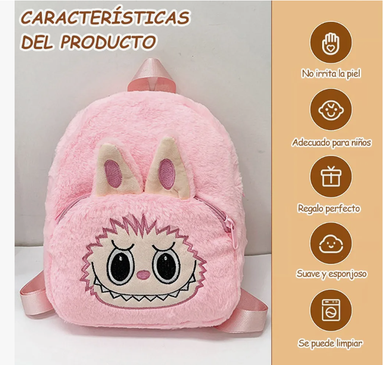 Foto 4 pulgar | Labubu Mochila Anime Mochilas Para Mujer Mochilas Escolares Regalos Para Niños