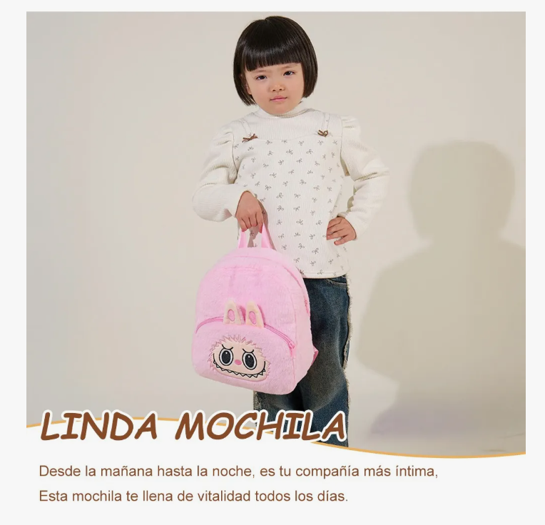 Foto 6 pulgar | Labubu Mochila Anime Mochilas Para Mujer Mochilas Escolares Regalos Para Niños