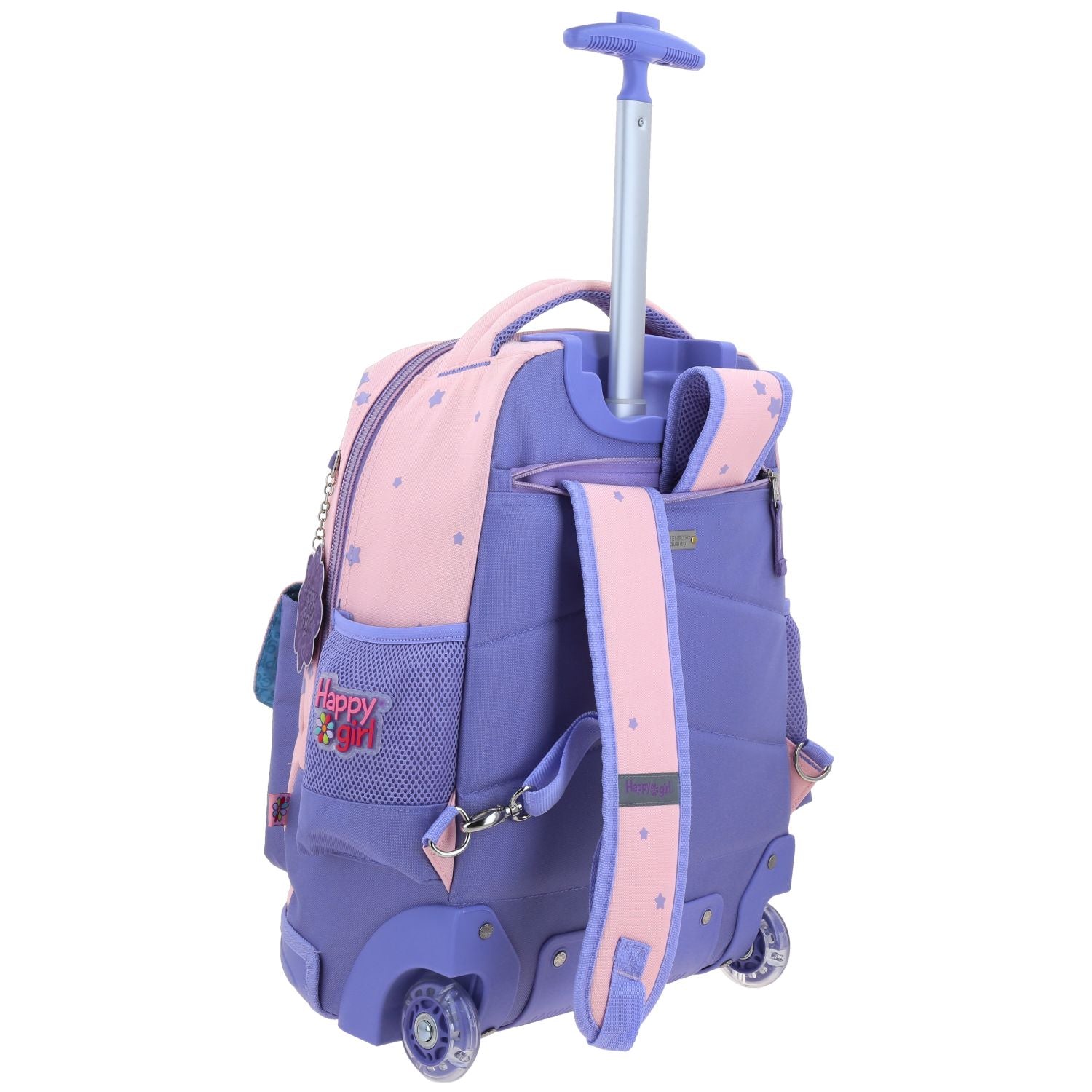 Foto 3 | Mochila Rosa Con Ruedas Happy Girl Gurlic