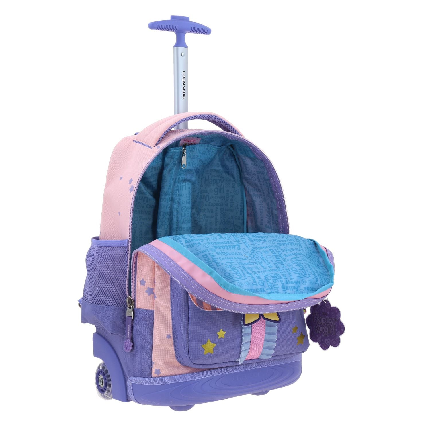 Foto 7 | Mochila Rosa Con Ruedas Happy Girl Gurlic