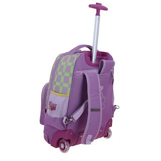 Foto 3 | Mochila Morado Con Ruedas Diseño Floral Chenson Happy Girl Tare