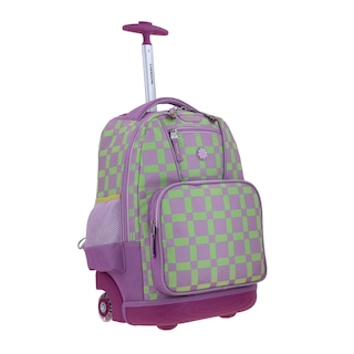 Foto 6 | Mochila Morado Con Ruedas Diseño Floral Chenson Happy Girl Tare