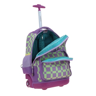 Foto 7 | Mochila Morado Con Ruedas Diseño Floral Chenson Happy Girl Tare