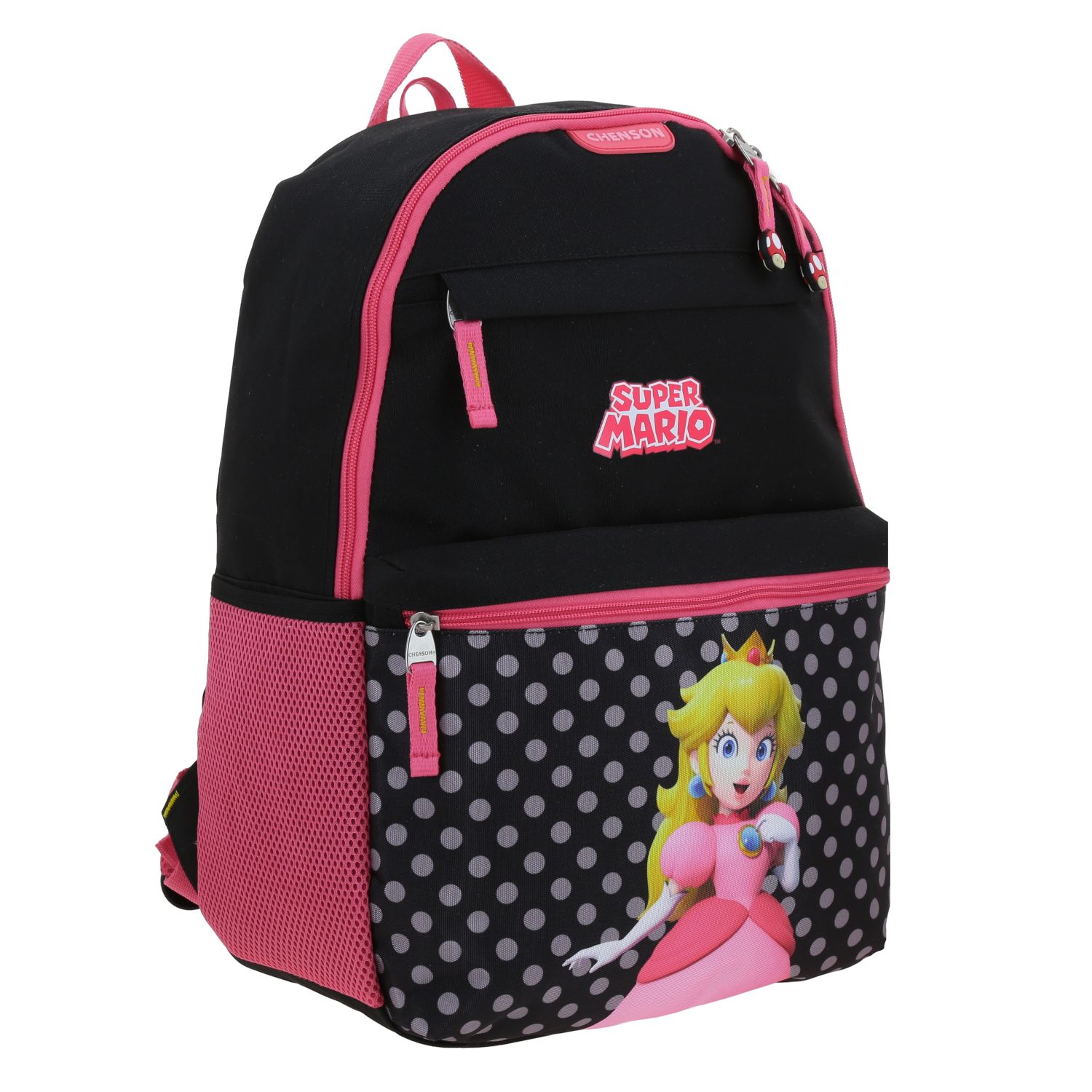 Foto 7 pulgar | Mochila Negro Mario Bros Chenson Loly
