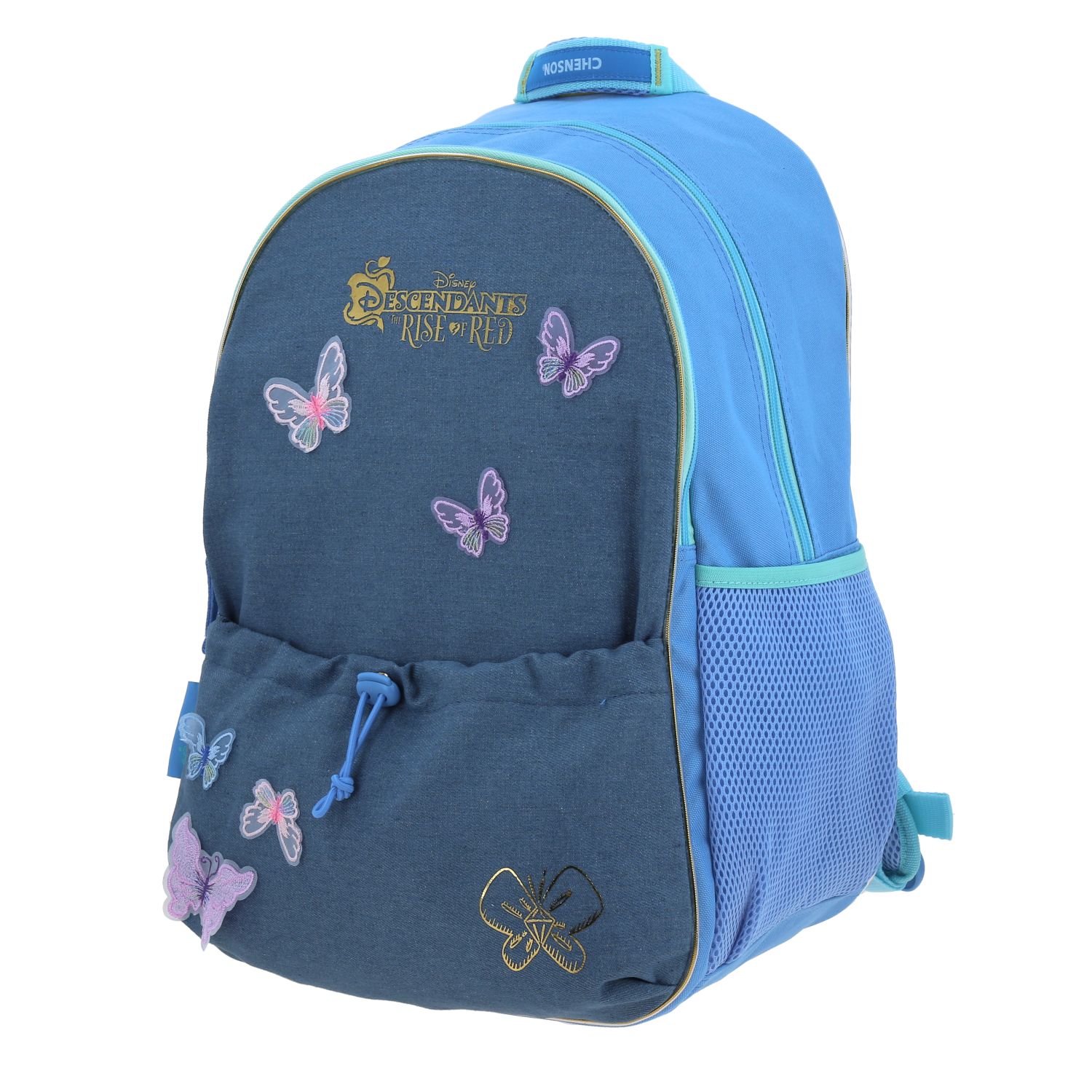 Foto 3 pulgar | Mochila Azul Descendientes Chenson Chama