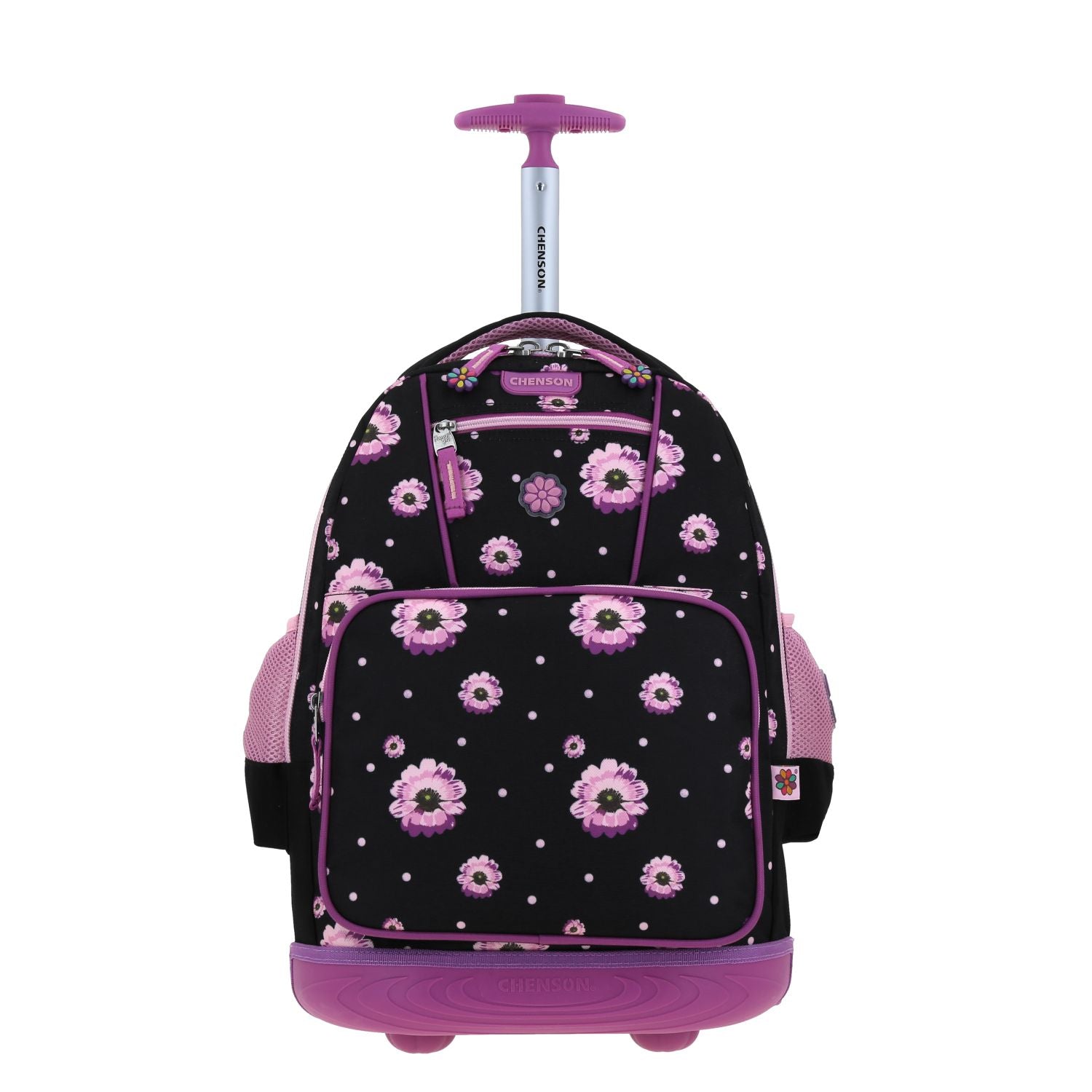 Foto 2 pulgar | Mochila Con Ruedas Color Negro Chenson Happy Girl Suji