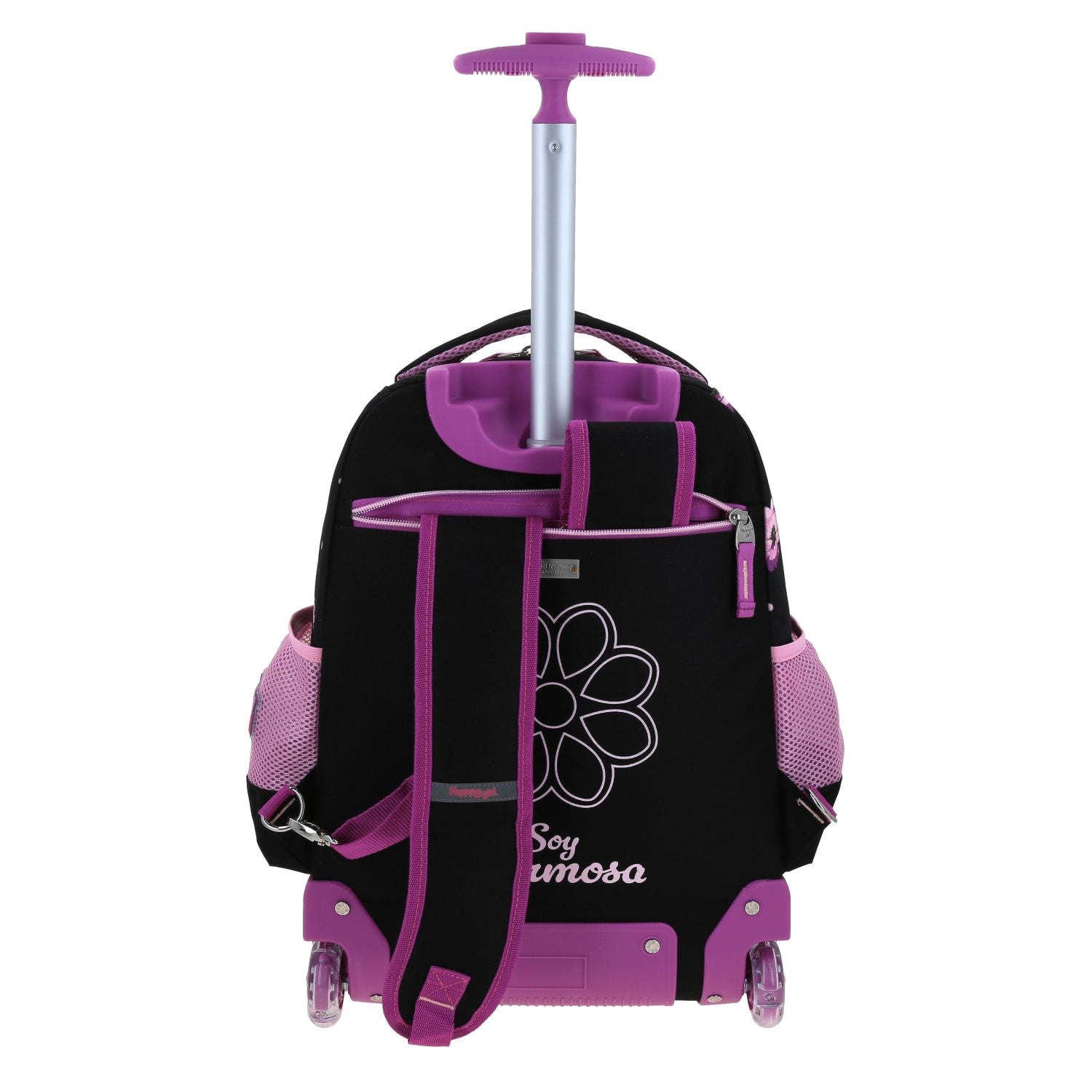 Foto 5 pulgar | Mochila Con Ruedas Color Negro Chenson Happy Girl Suji