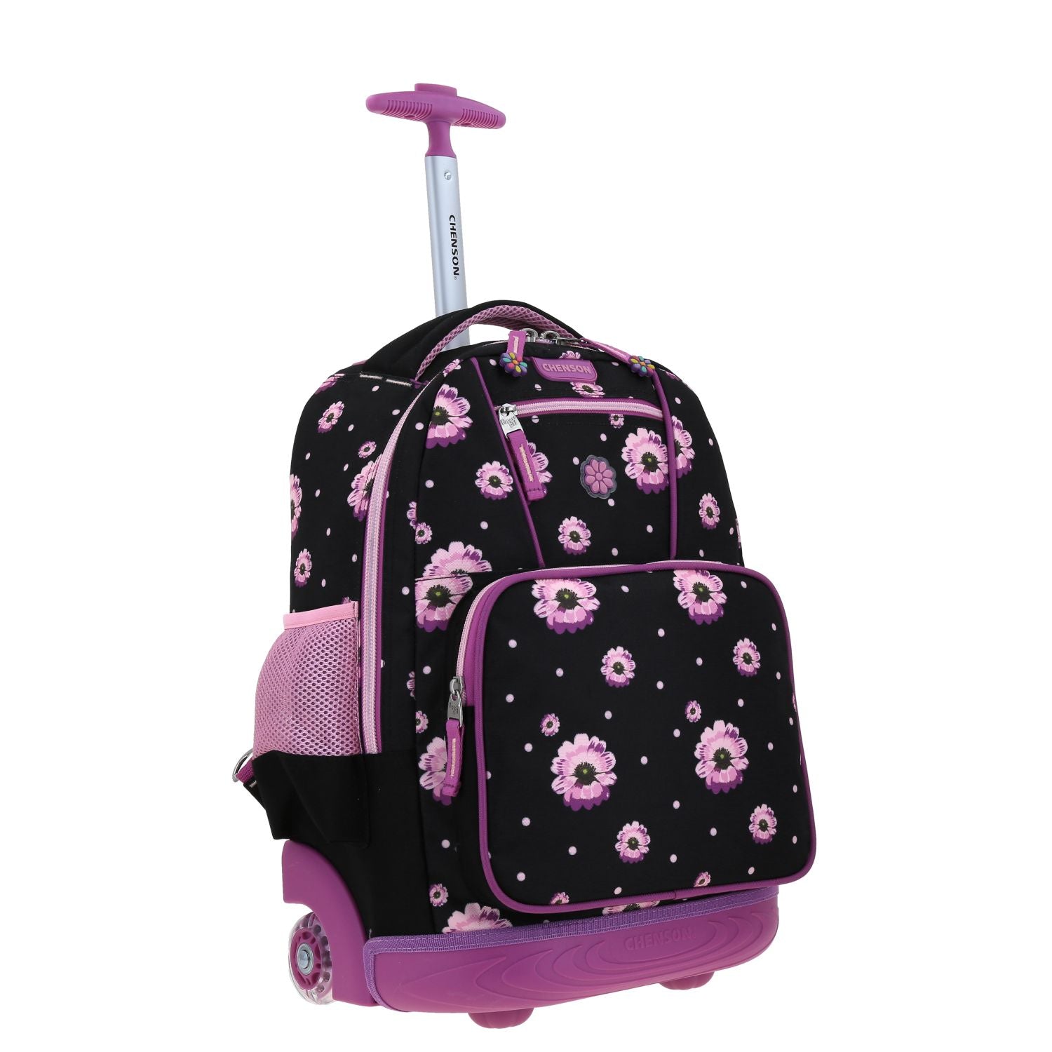 Foto 6 | Mochila Con Ruedas Color Negro Chenson Happy Girl Suji
