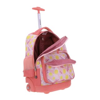 Foto 7 | Mochila Rosa Con Ruedas Diseño Caritas Chenson Happy Girl Smil