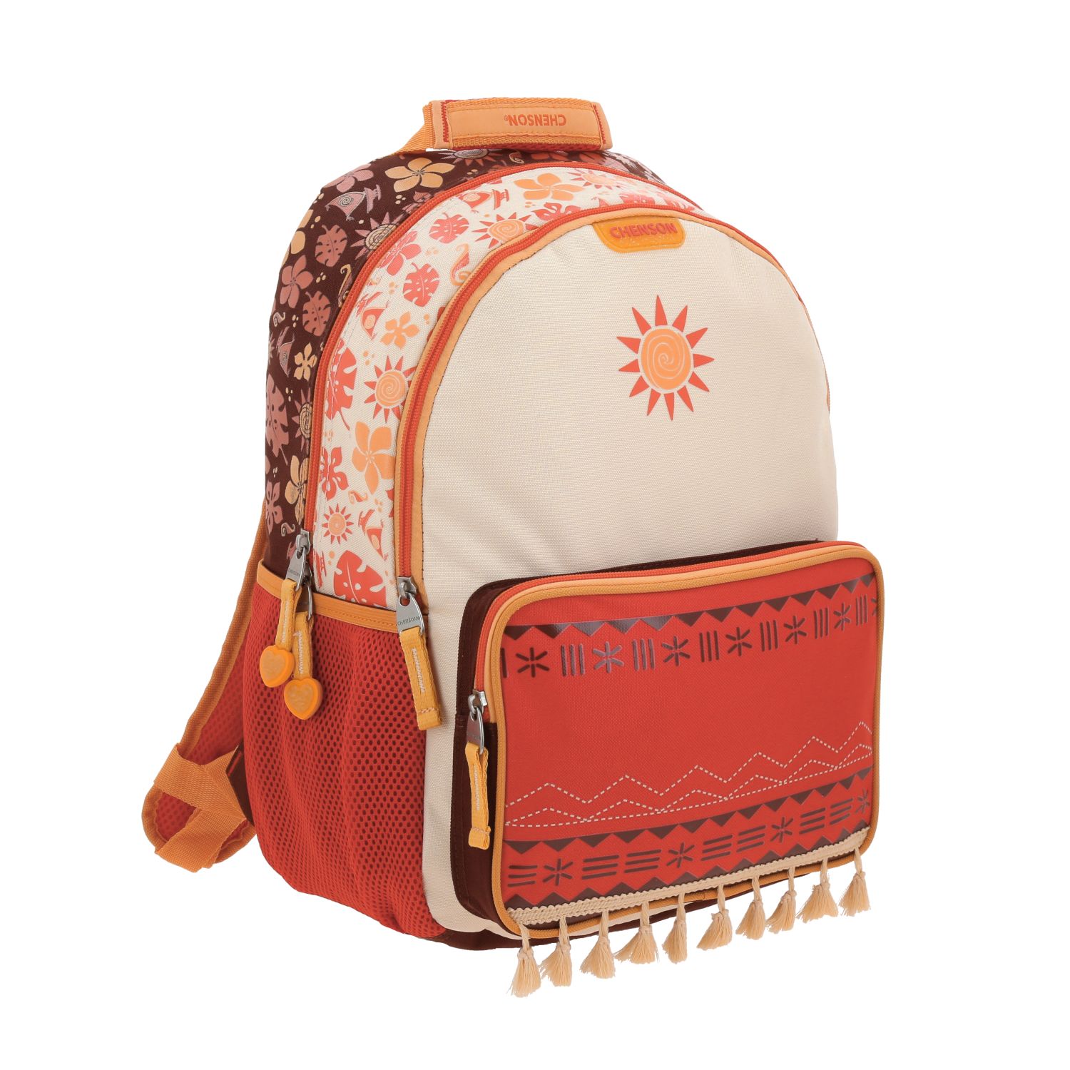 Foto 7 pulgar | Mochila Beige Princesas Chenson Tefiti