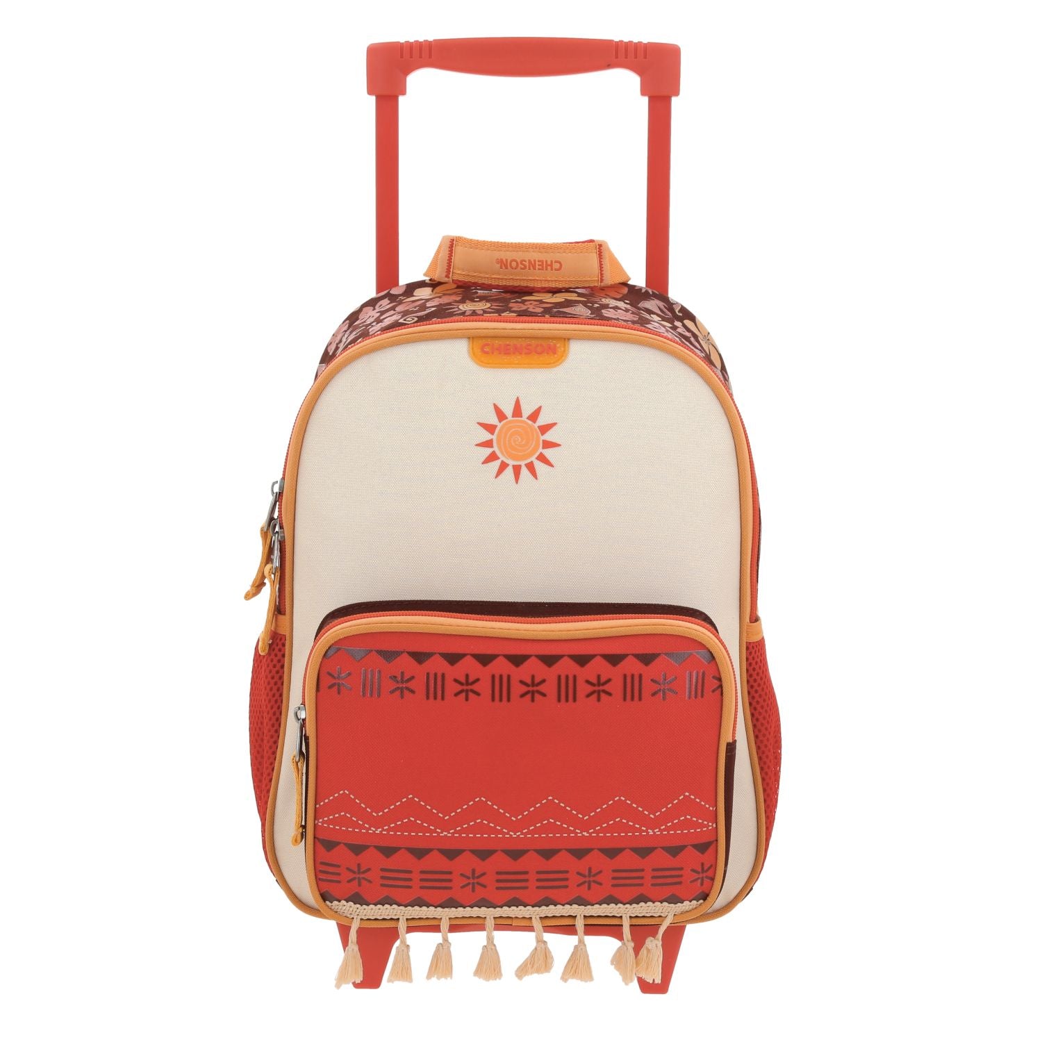 Foto 2 pulgar | Mochila Con Ruedas Beige Princesas Chenson Tefiti