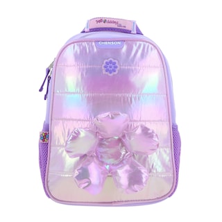 Foto 1 | Mochila Lila Brillante Diseño Con Flor Happy Girl Flof